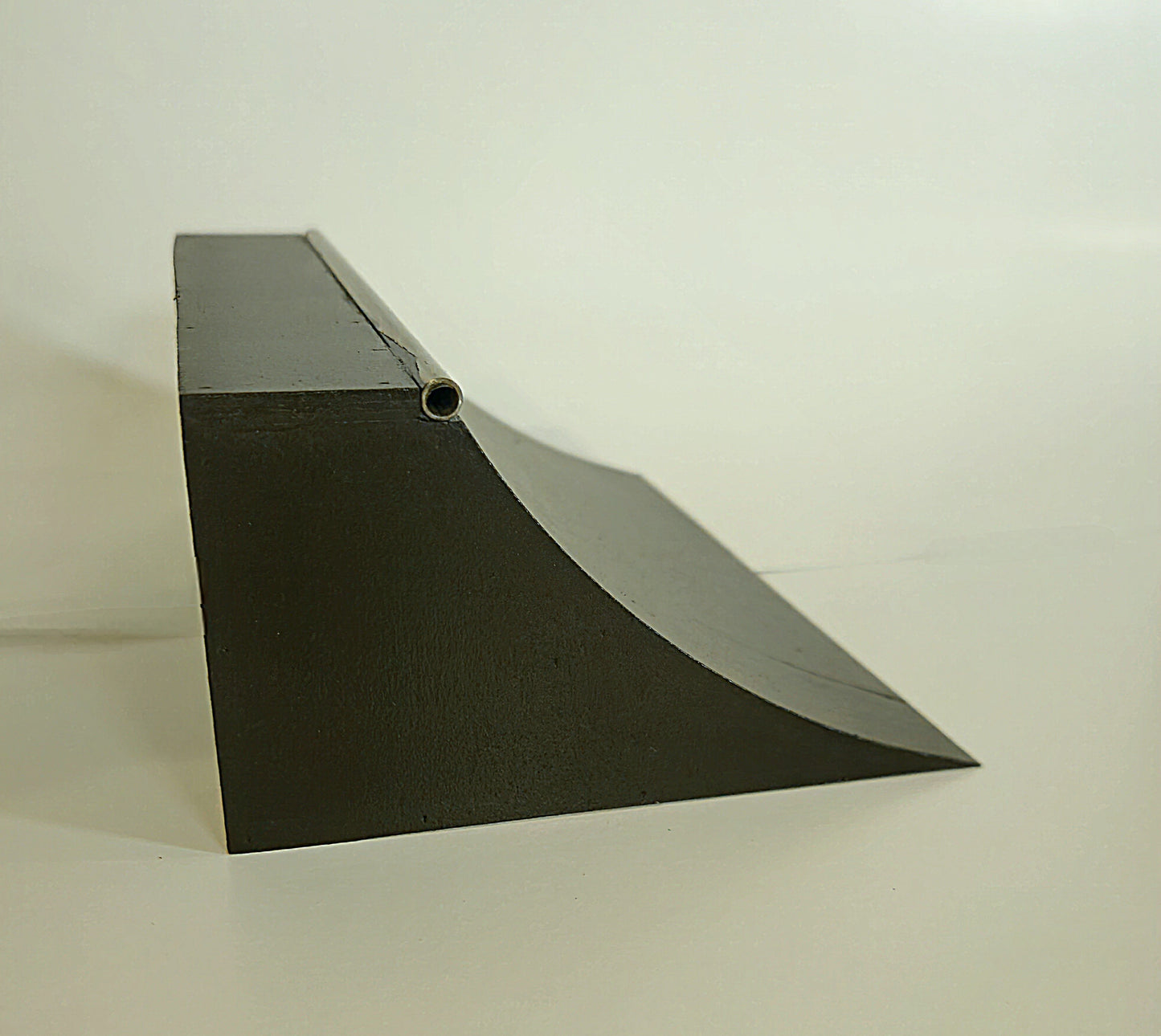 Handcrafted Wooden Quarter-Pipe