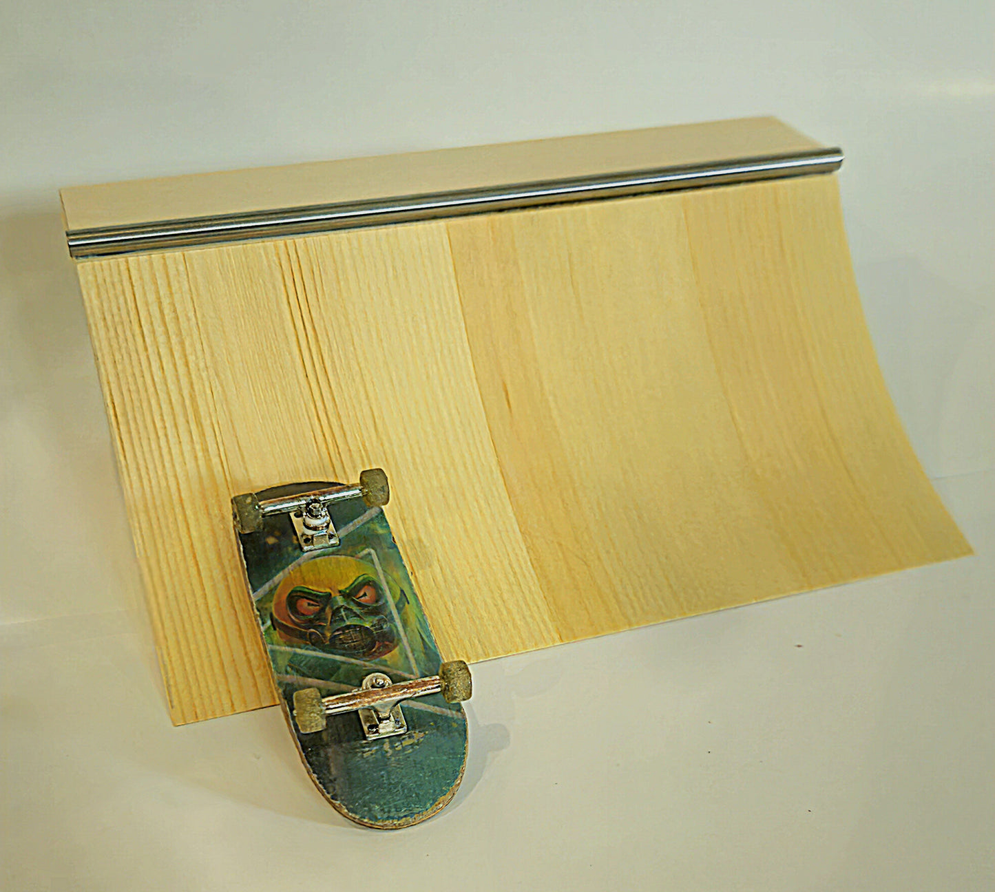 Handcrafted Wooden Quarter-Pipe