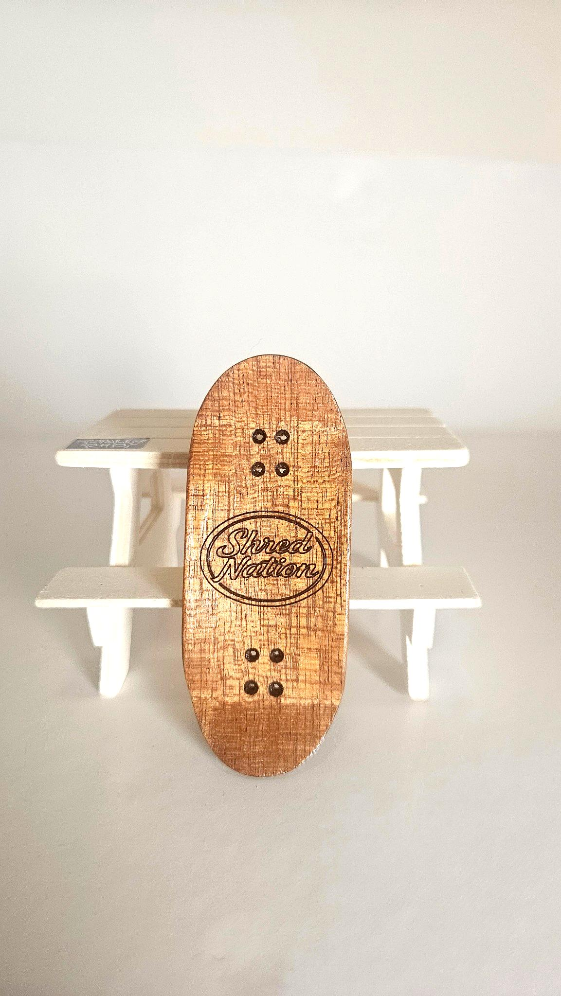 37mm Skull Shredder - Red Oak