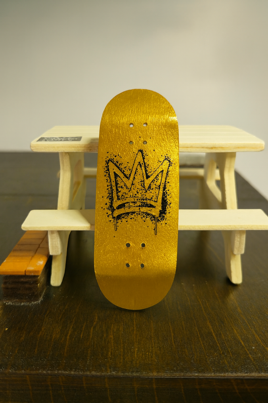 34mm Crown Dual Color - Gold/ Burnt Mahogany