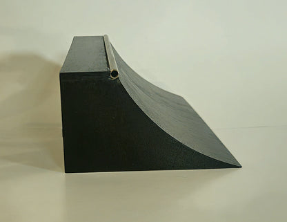 Handcrafted Wooden Quarter-Pipe