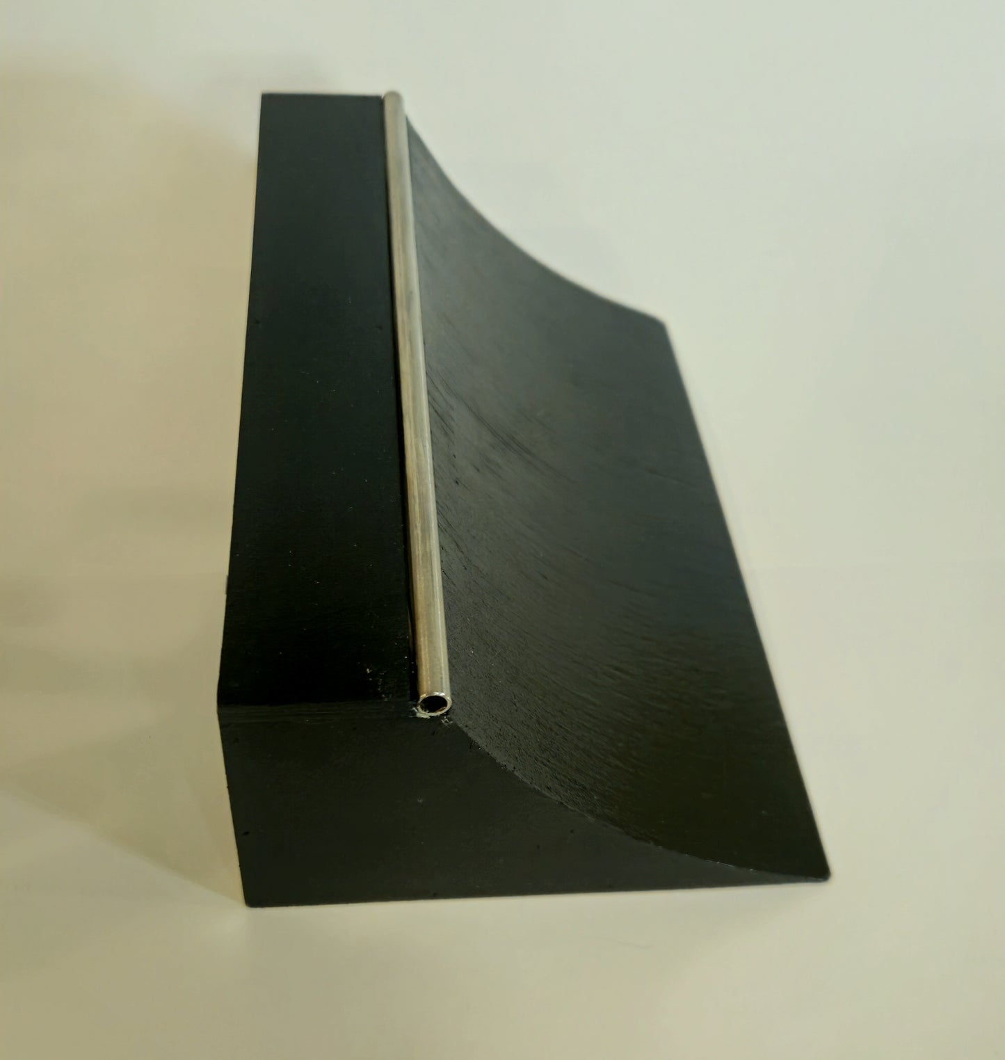 Handcrafted Wooden Quarter-Pipe