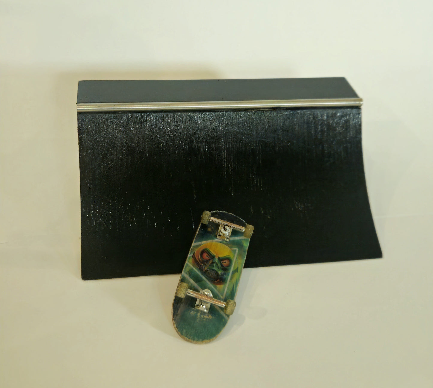 Handcrafted Wooden Quarter-Pipe