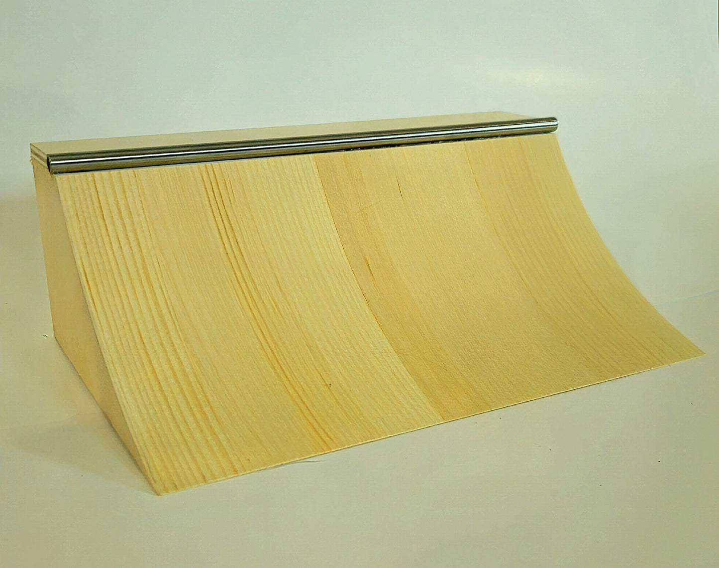 Handcrafted Wooden Quarter-Pipe