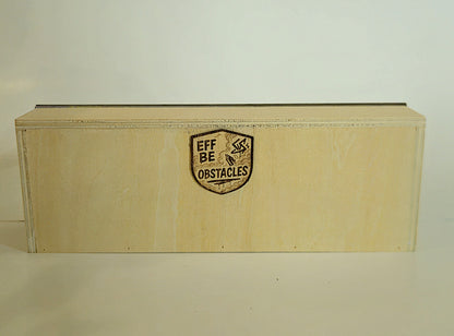 Handcrafted Wooden Quarter-Pipe