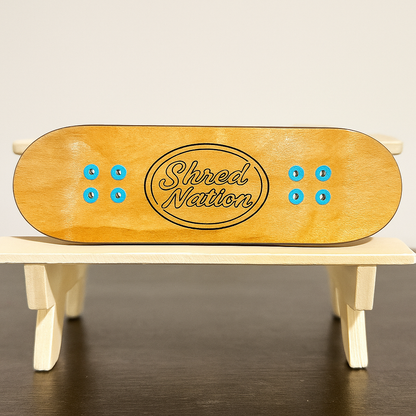 33mm Turtle King - Quilted Maple