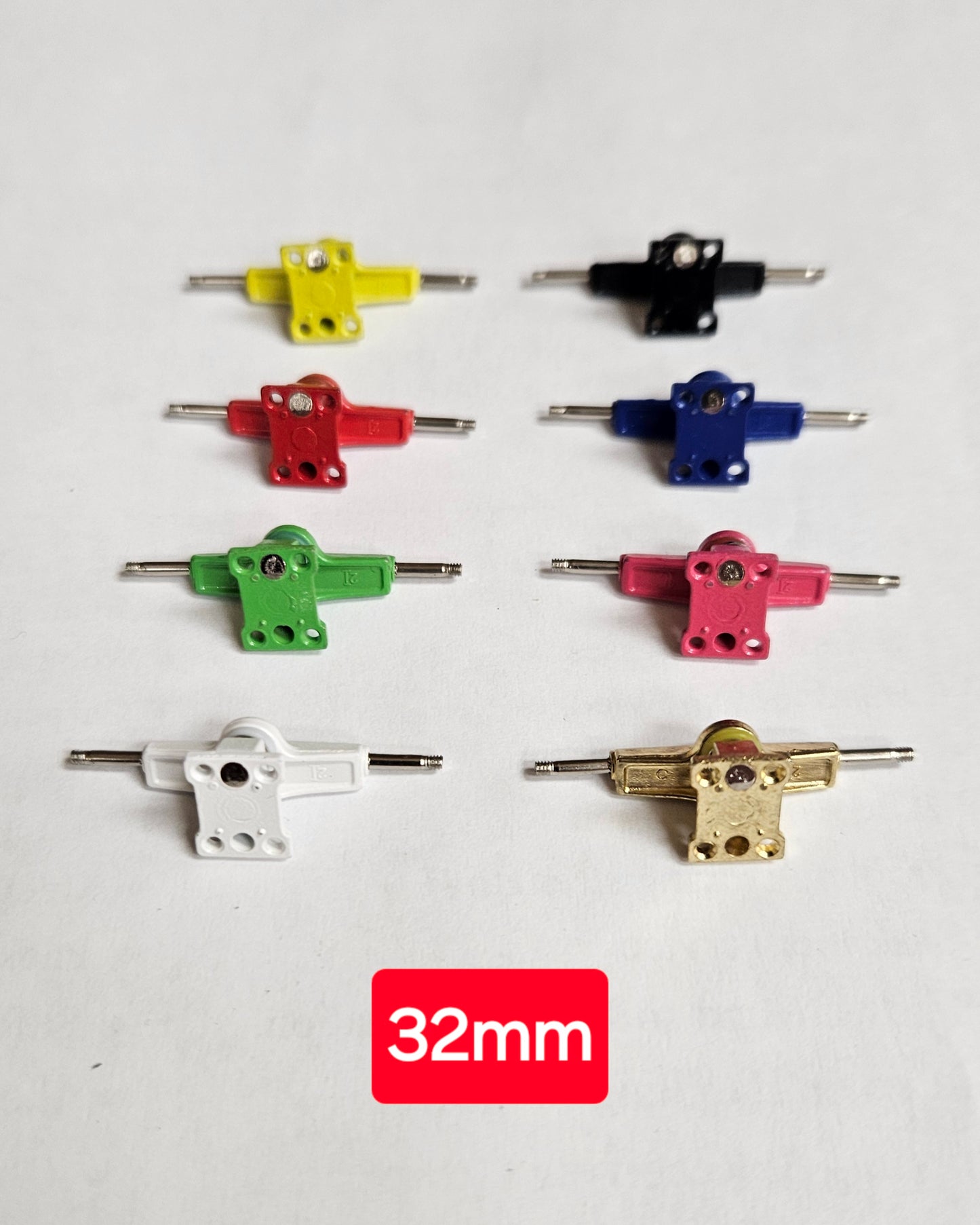 A07: EFF BE 32 & 34mm Fingerboard Trucks - Click Here To Browse